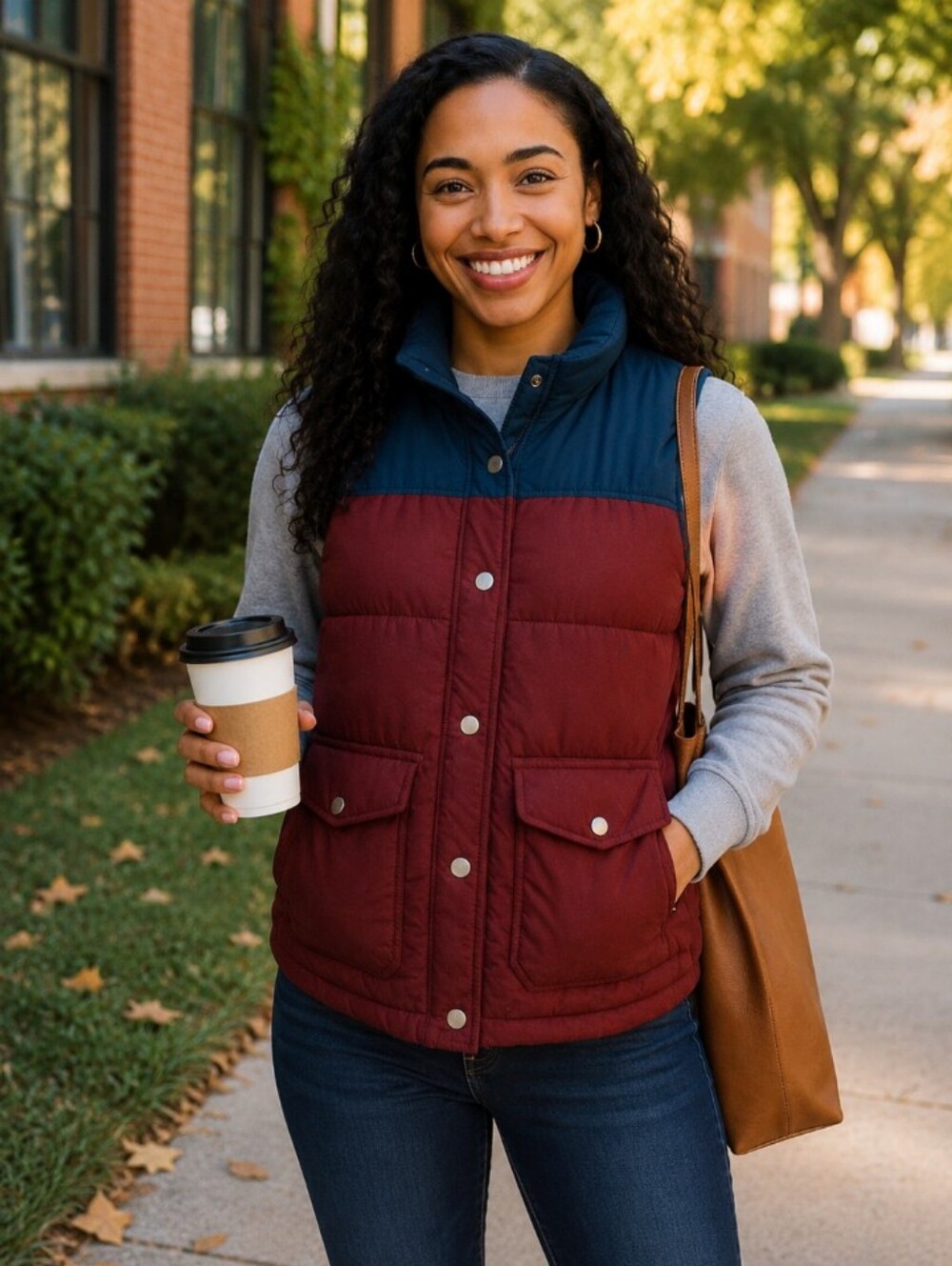 Old Navy puffer vest small